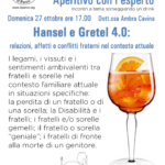 Aperitivo con l’esperto: “Hansel e Gretel 4.0”