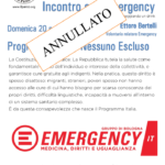 ANNULLATO Incontro con Emergency - Programma Italia Nessuno Escluso
